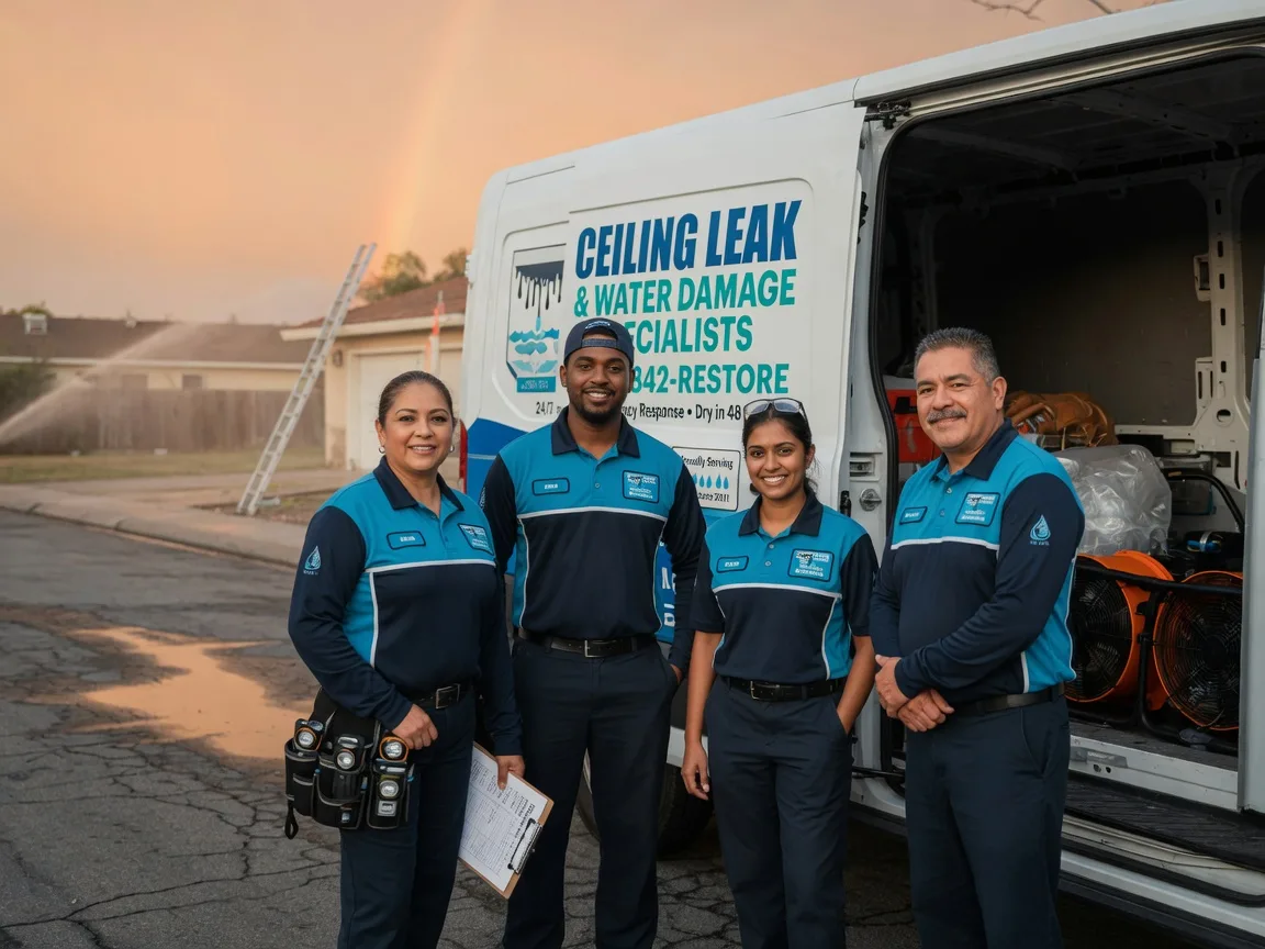 Ceiling Leak Cleanup company in Galesburg, ND